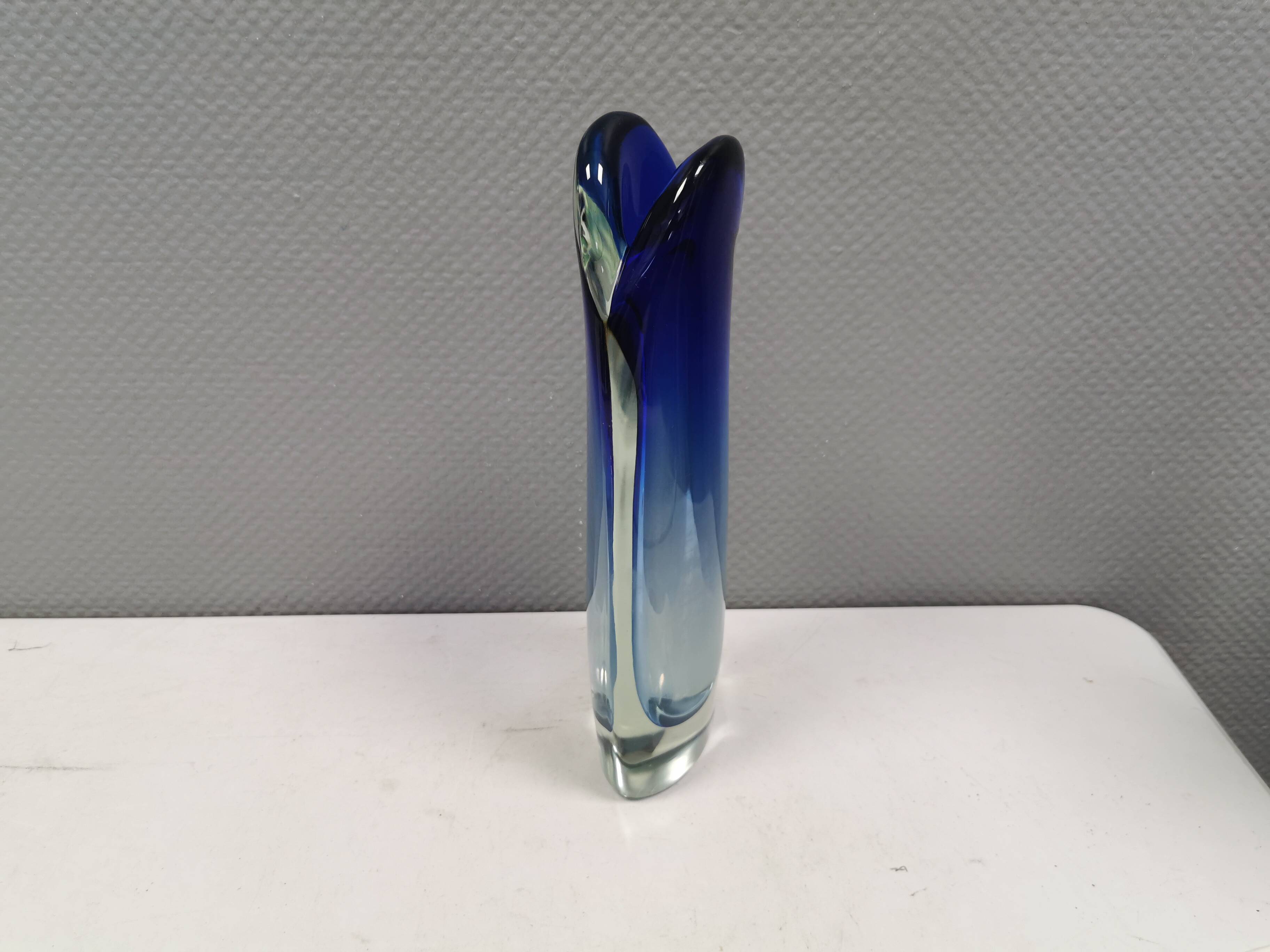 Huge and absolutely fantastic glass vase, 1970s