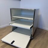USM Haller low unit in Pure White
