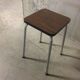 Tabouret in 70s formica