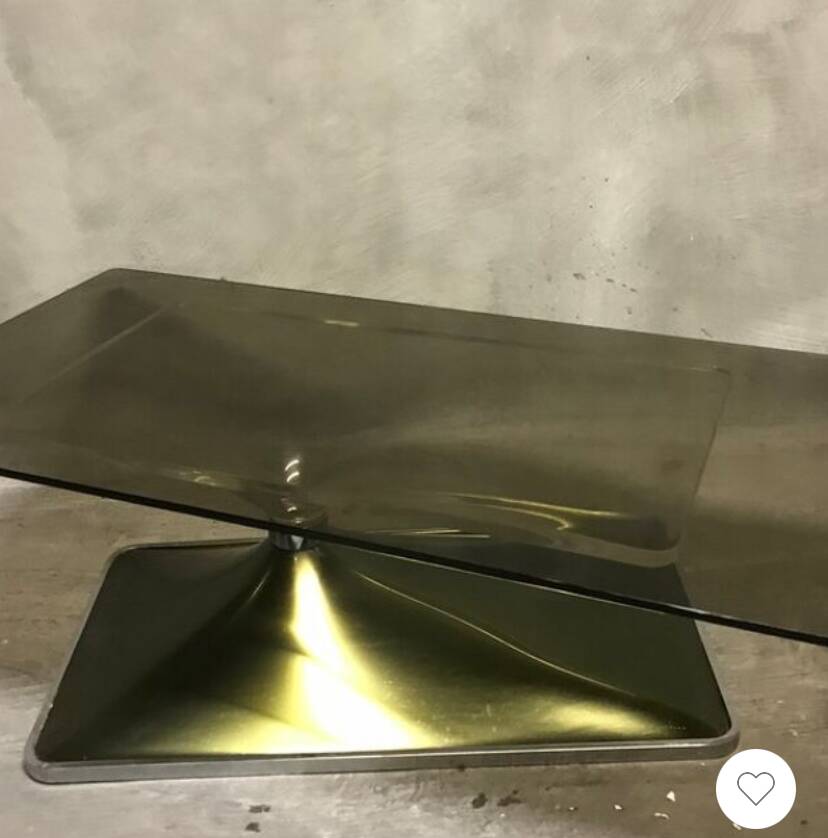 Table basse Michel Dumas, pour Dumas Créations, France 1970
