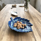 Vallauris blue ceramic sheet dish