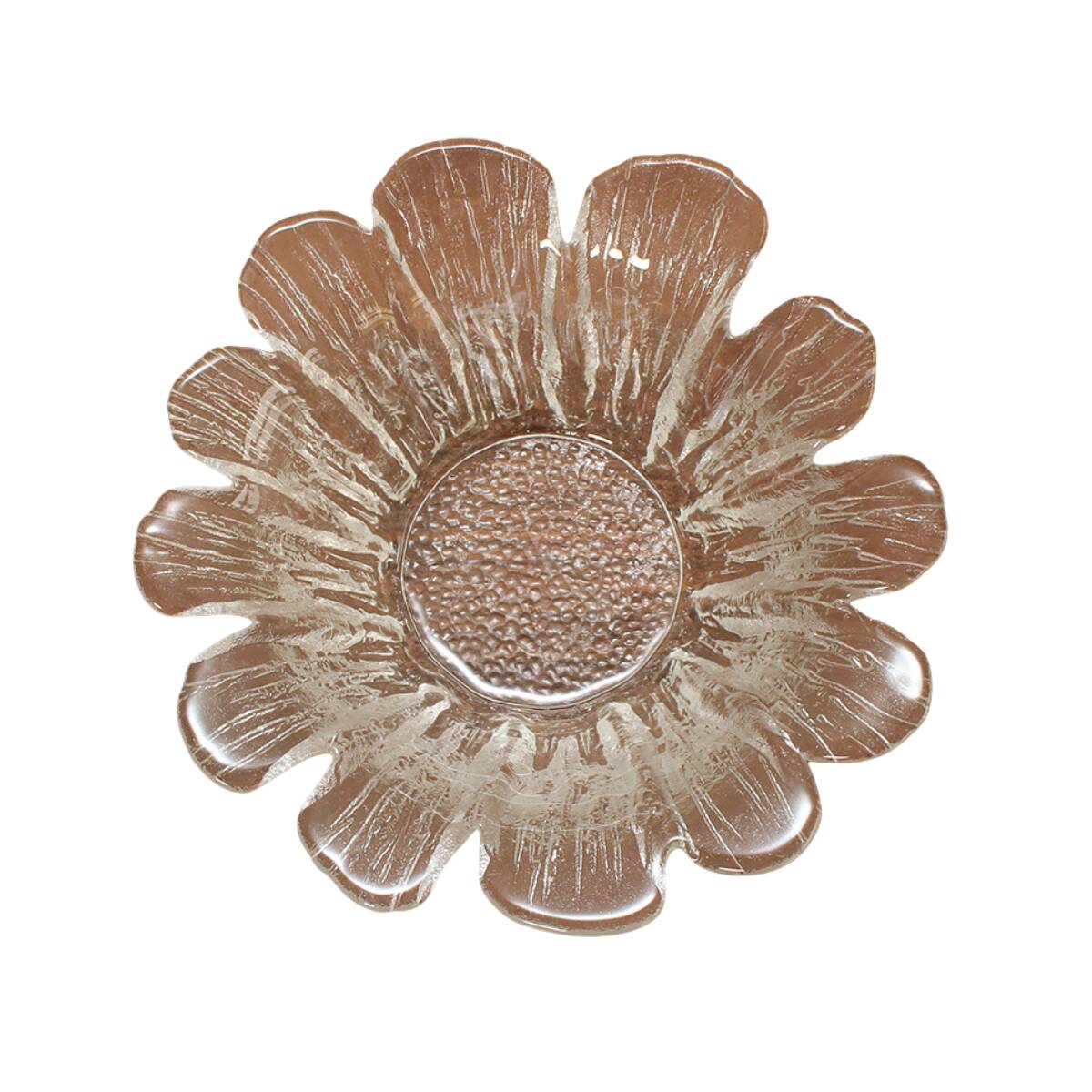 Big glass serving bowl by Holmegaard