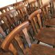 Lot of 20 brasserie-style bistro chairs 1960's