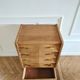Renovated vintage chest of drawers, Scandinavian style, 1950s-60s.