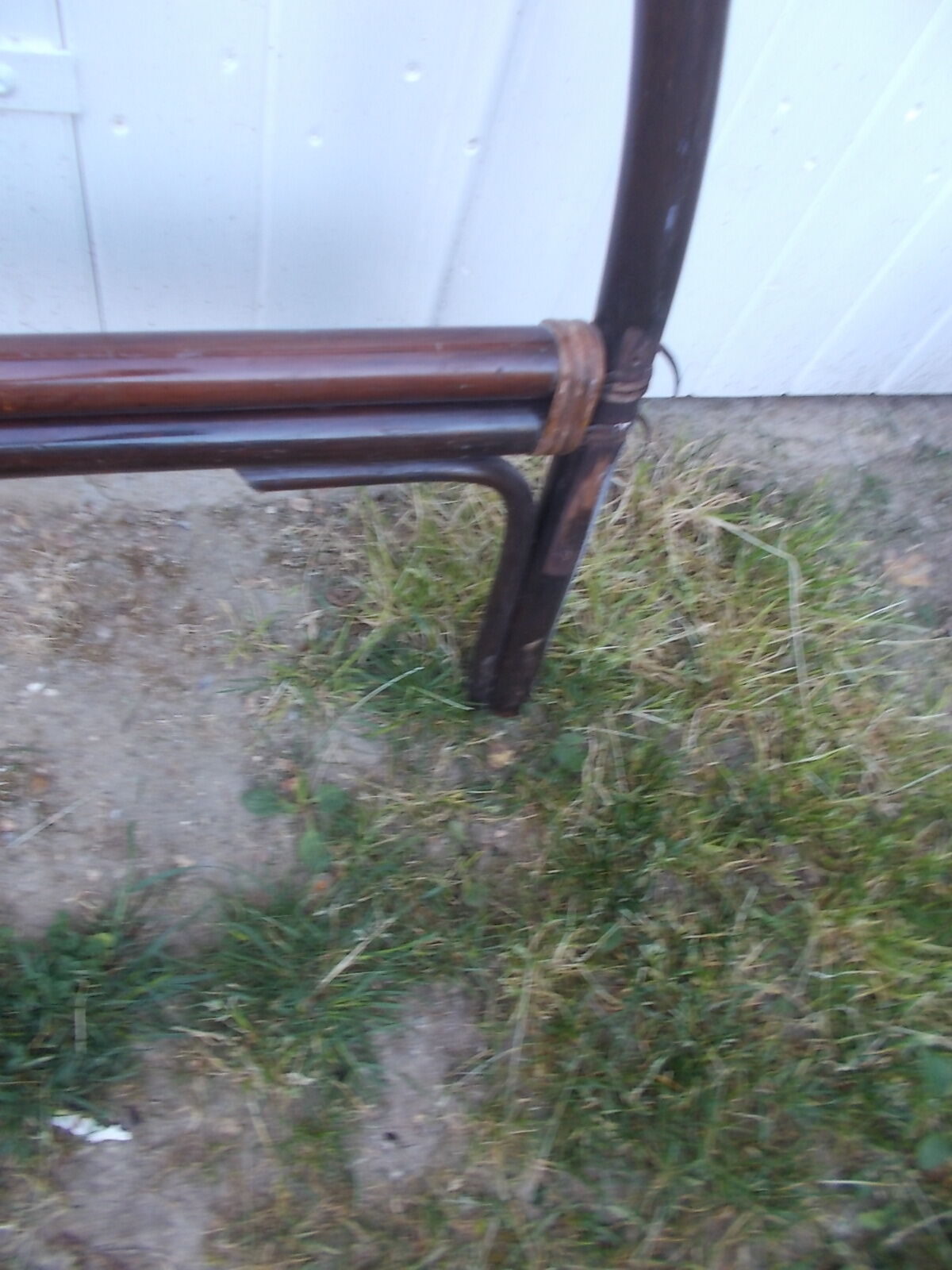 Rattan headboard and canning