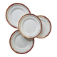Ceranord porcelain dinner plates