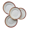 Ceranord porcelain dinner plates