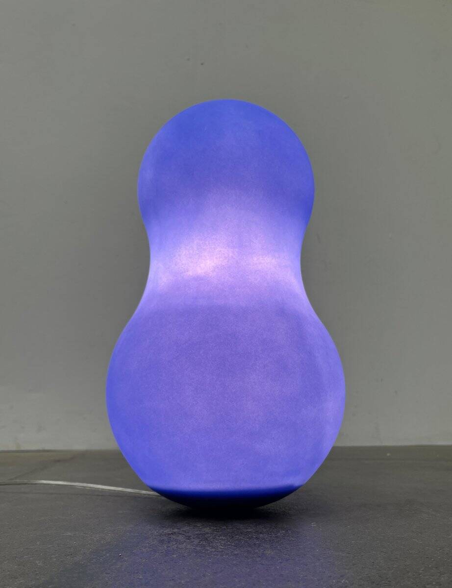 Postmodern balancing floor lamp model Penguin by Dominic Symons for Flötotto.