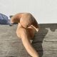 Terracotta sculpture figurine of a woman