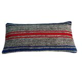 Vintage turkish kilim cushion cover , 30 x 60 cm