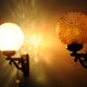 Bubble Glass Wall Lamps, Denmark 1960s, Set of 2