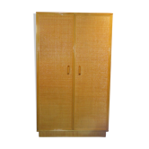 Armoire rotin et bambou  vintage