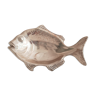 Empty pocket fish silver metal fish