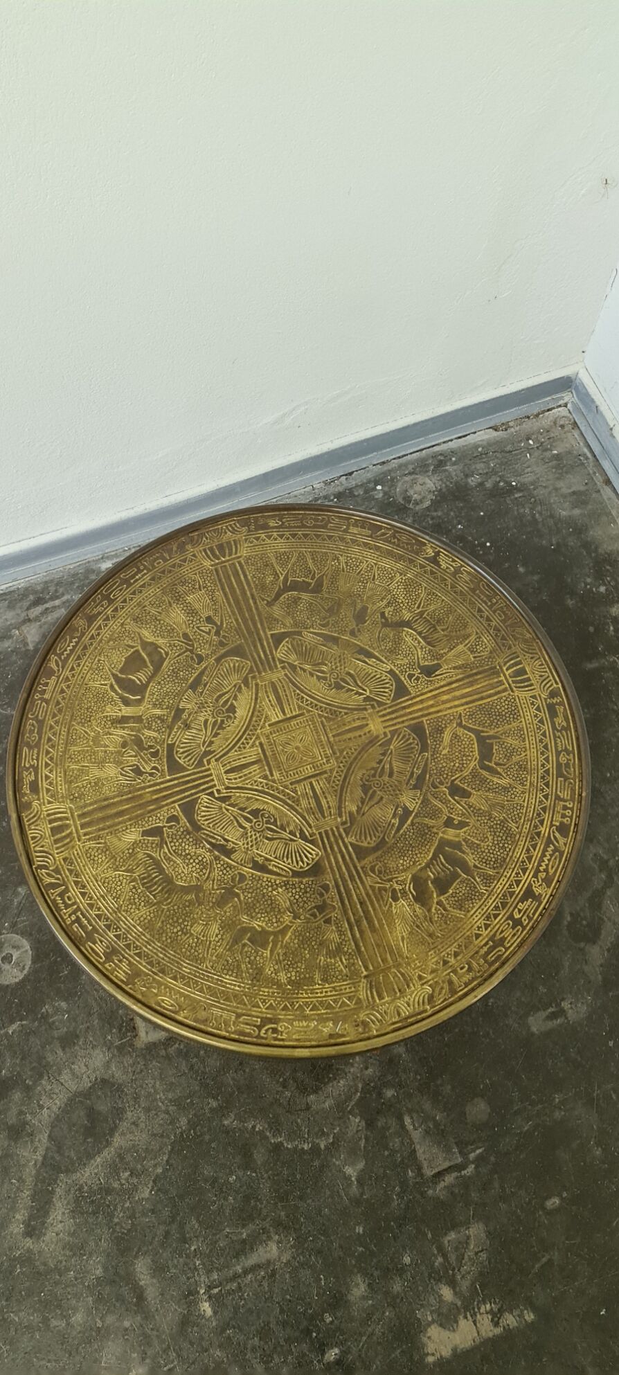 Vintage smoking table