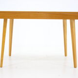 1970s Birch Extendable Dining Desk, Czechoslovakia