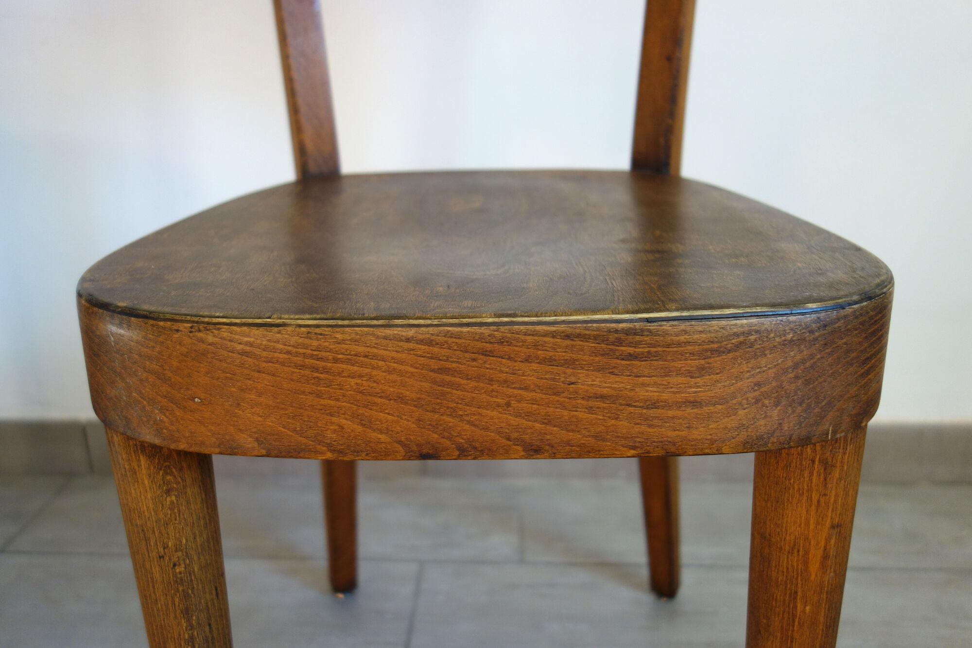 Pair of vintage Fischel bistro chairs