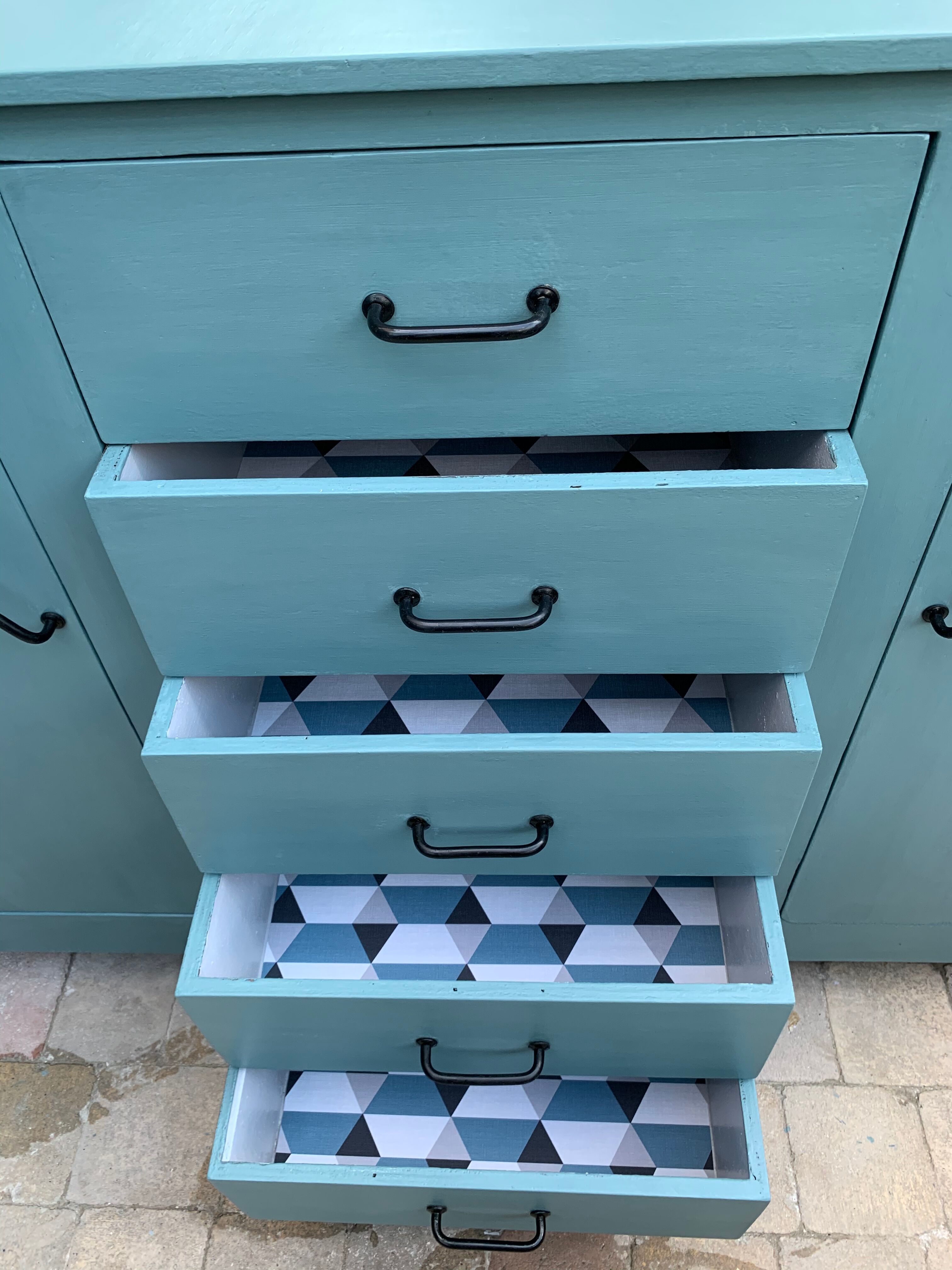 Buffet vintage 50