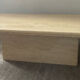 Table basse en travertin des années 70