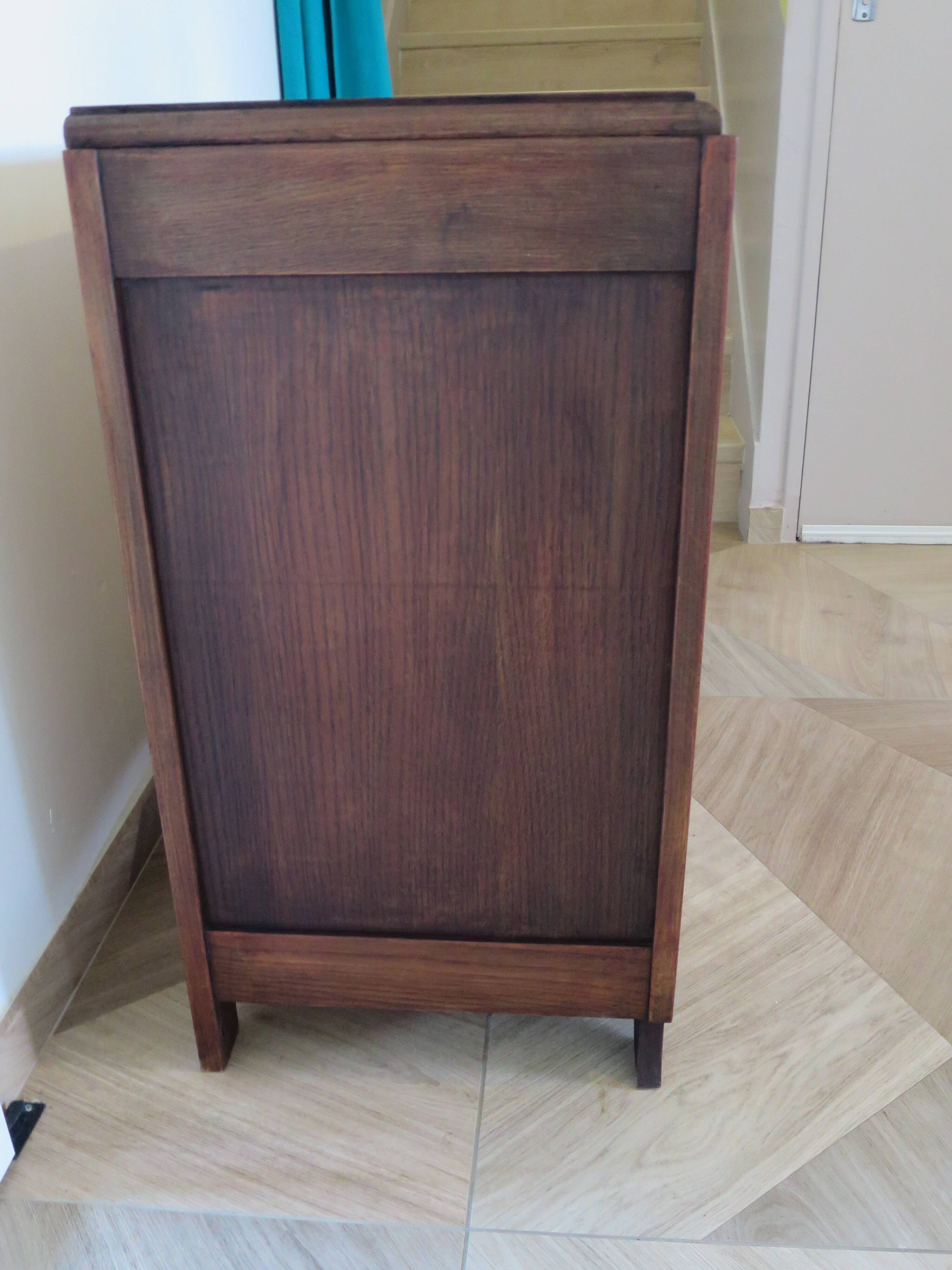 Art Deco chest of drawers - 1950s - mustache-style legs - vintage