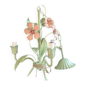 Ancien lustre fleuri - italien