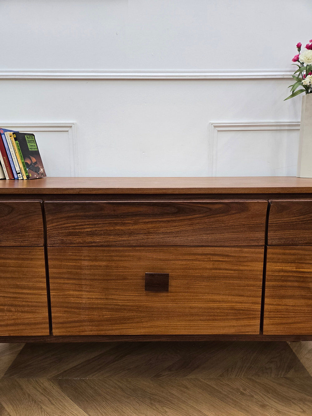 Vintage mid-century teak sideboard