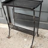 Old Mategot metal magazine rack