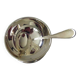 Sauce boat and serving spoon