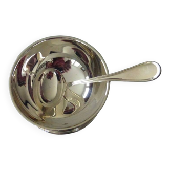 Sauce boat and serving spoon