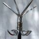 Vintage chrome coat rack