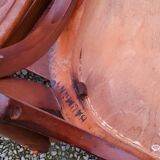 Set of 6 old bistro chairs 2 Thonet and 4 Baumann