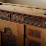 Armoire bavaroise peinte en pin massif – XVIIIᵉ siècle