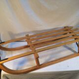 Traditional vintage wooden sled