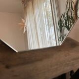 Miroir octogonal biseauté