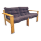 Canapé 2pl Yngve Ekström suede en pin