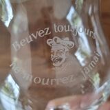 Verres a pied