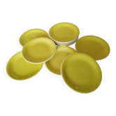 12 flat plates Villeroy & Boch Biarritz vintage 1950