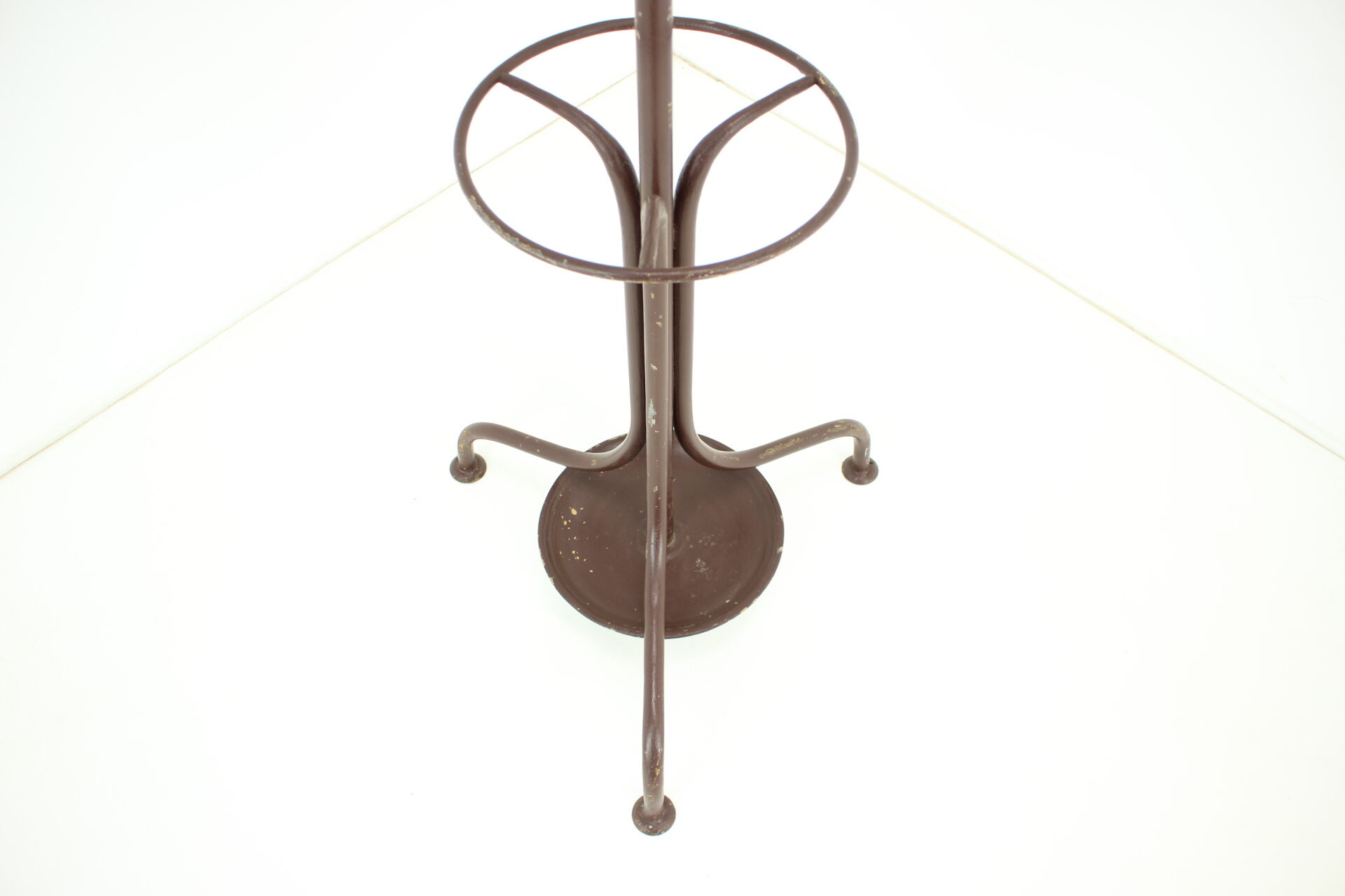 Antique Cast Iron Coat Rack, 1920s