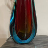 Murano crystal vase