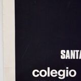 Poster of the Exhibition of Multiple and Contemporary Graphic Arts of Santa-Cruz de Tenerife in 1972