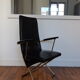 Black vintage armchair