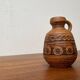 East German pottery vase from the mid-century GDR by Strehla Keramik, 1960s.