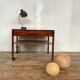 Meuble vintage - scandinave en palissandre sur roulette 1960
