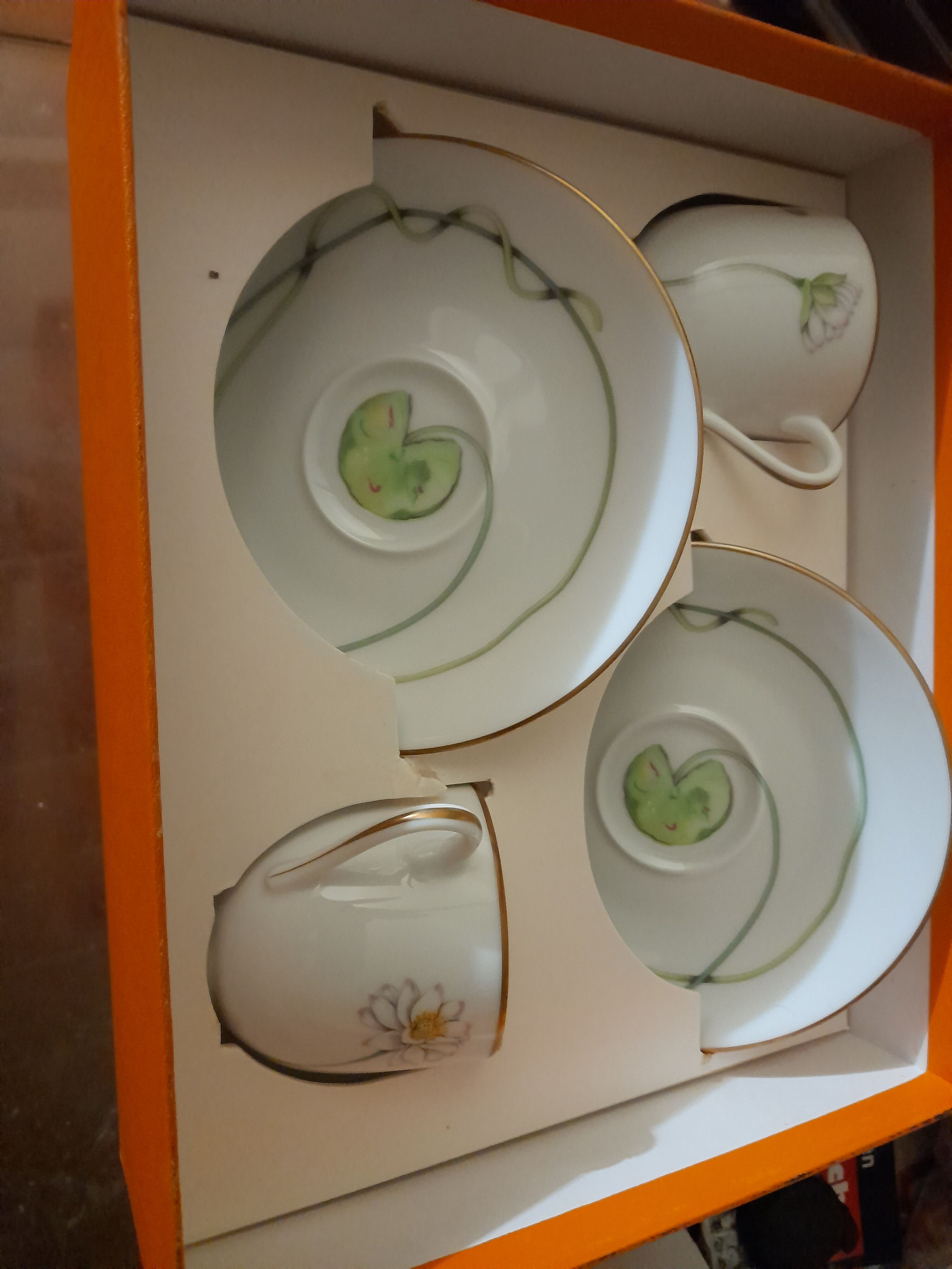 Hermes coffee cups nile