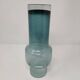 Vase vintage bleu en verre