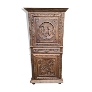 Buffet homme debout en - chataignier