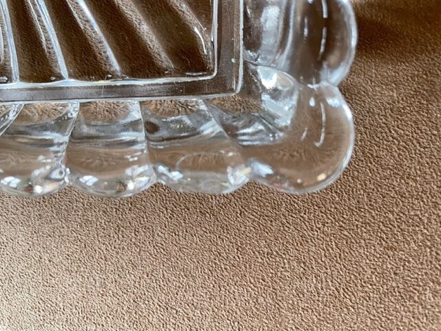 Plateau Baccarat crystal nineteenth century