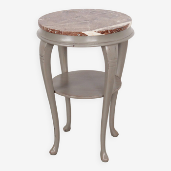Round mahogany table, Danish design, 1960s, production: Denmark