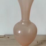 Pink opaline vase