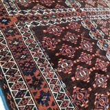Tapis Tekke Engsi ancien 165x130 cm vers 1900