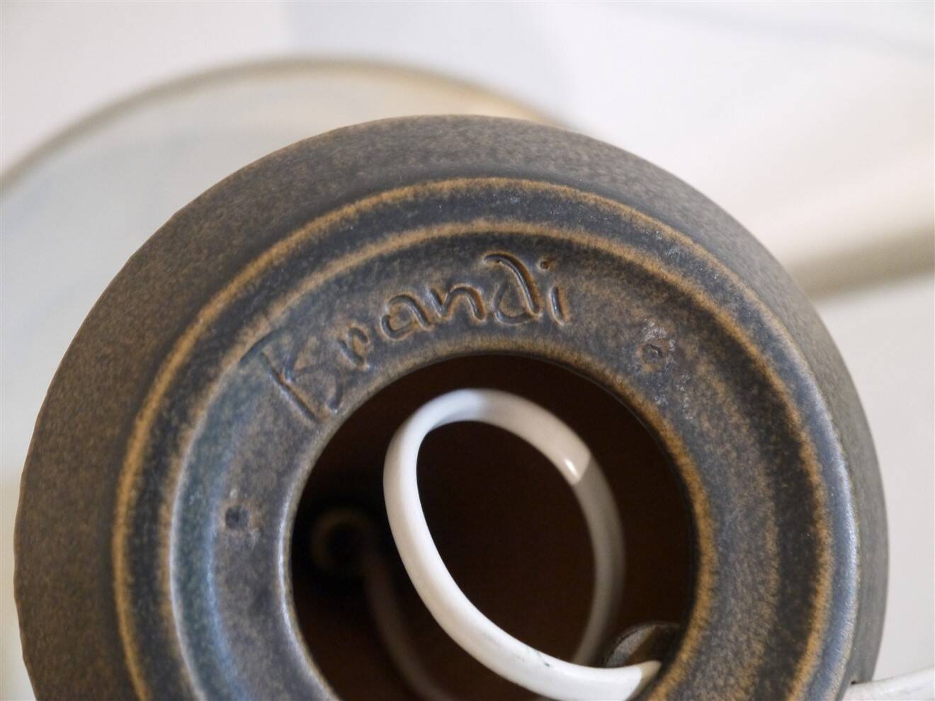 Danish ceramic lamp 1960